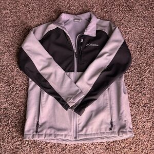Columbia Black and Gray Shell Jacket